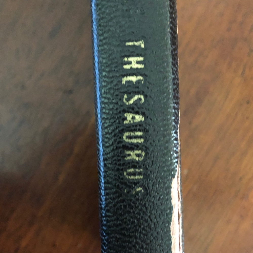Vintage Roger’s Pocket Thesaurus 1965